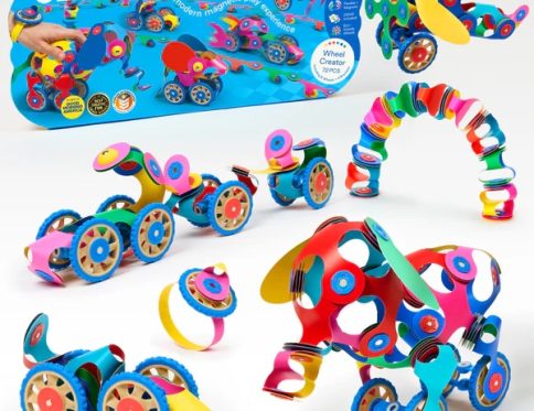 Clixo Wheel Creator Pack 72 piece magnetic building set UAE